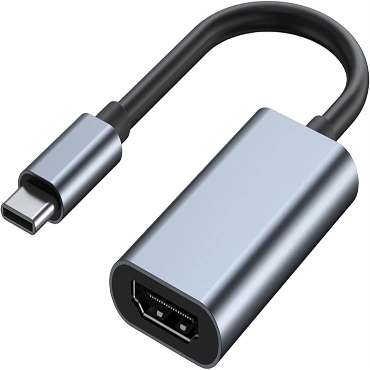 Ynkkvre -USB C naar HDMI Adapter - HDMI naar USB C kabel - USB C HDMI kabel - Converter - 4K HD