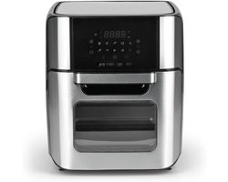 Nexvo® Heteluchtoven - Oven - Airfryer Oven- Zilver - 38cm x 33cm x 37cm
