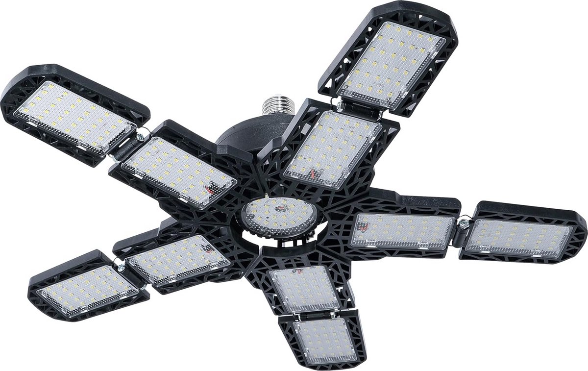 Krachtige LED Garage en Werkplaatslamp 78W - Instelbare Verlichting