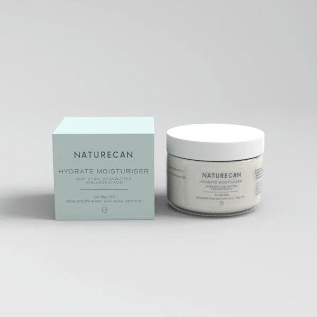 Naturecan CBD Hydraterende Crème - 50 ml - Breedspectrum CBD - THC-vrij