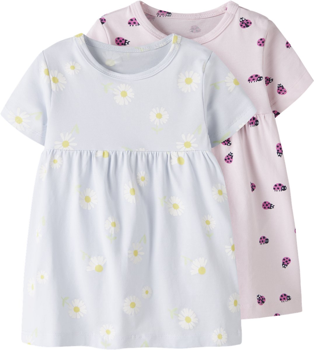 NAME IT - NBFVANDORA 2P SS DRESS BOX Meisjes Jurk