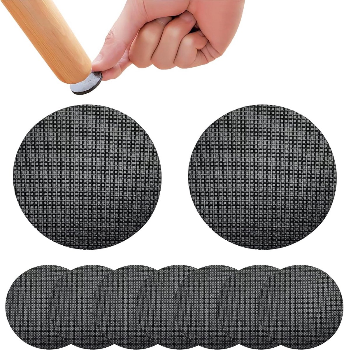 12 Stuks Antislip Meubelpads voor Stoelpoten - Zelfklevende Beschermers voor Krassen en Geluid