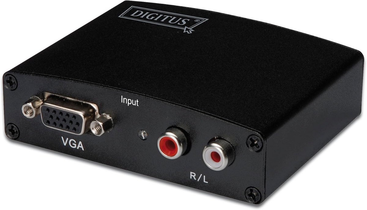VGA naar HDMI Converter met Audio voor PC en Laptop - Hoge Resolutie