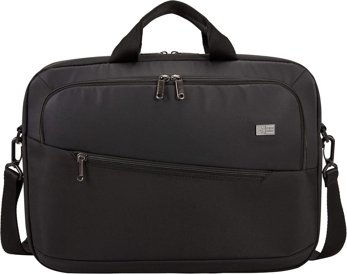 Laptoptas 15,6 inch Attache Zwart voor Heren en Dames