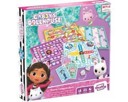 Gabby's Dollhouse Game Compendium - Gabby's Poppenhuis Spellenverzameling - Meer dan 20 bord- en dob