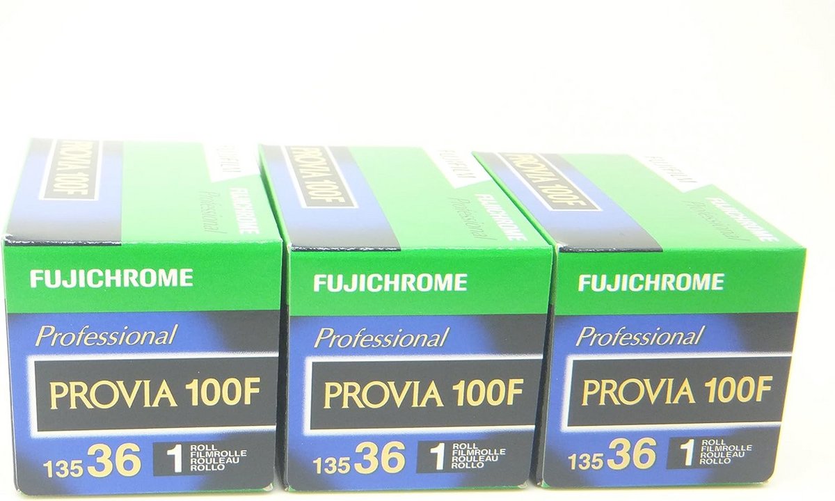 36 Opnames Kleurenfilm 100 ISO - 3 Rollen 35mm Film