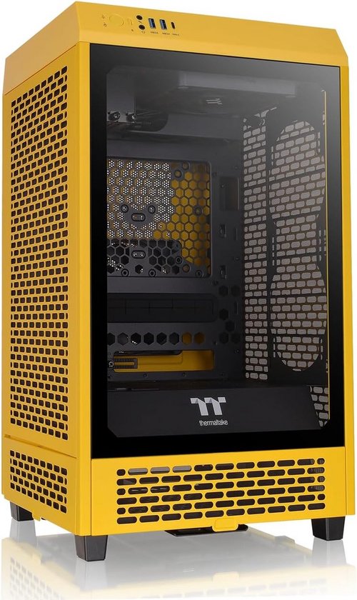 Mini Cube Computer Verticale Mini Cube PC Behuizing met Panoramisch Zicht voor Mini-ITX | bol