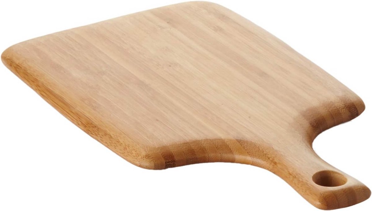 Grote Bamboe Snijplank met Handvat - Duurzaam en Hygiënisch Keukenaccessoire
