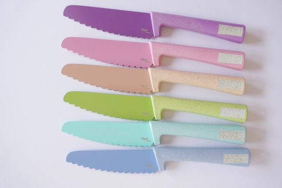 Skågfä Klyv Classic Mes Kids Montessori Lavender van Merkloos — afbeelding 2