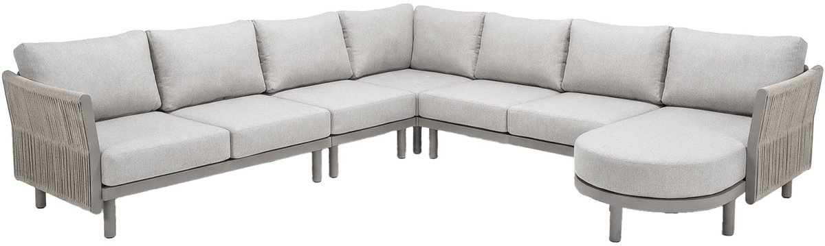 Loungebank Cavallino | 5-Delig | Beige & Camel
