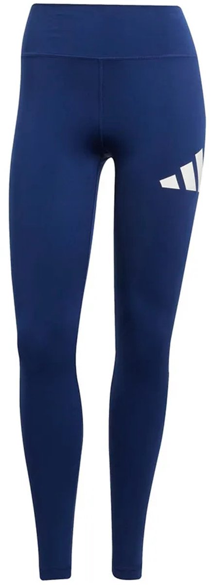 Adidas Train Essentials Big Logo Leggings Vrouw Blauw