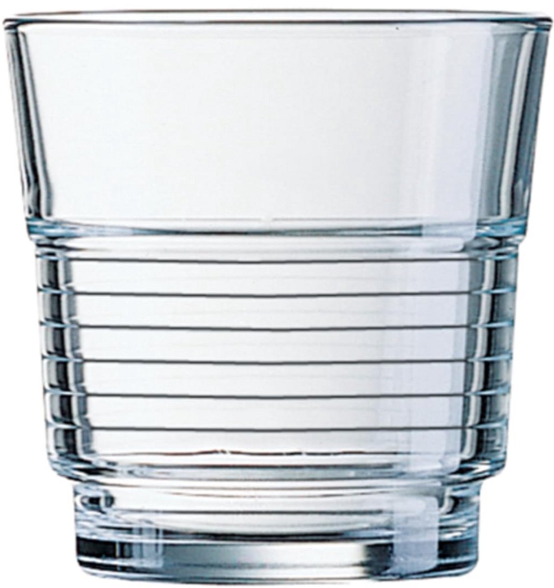Set van 6 Glazen Tumblers 200 ml - Stevig Drinkglas voor Huis en Horeca