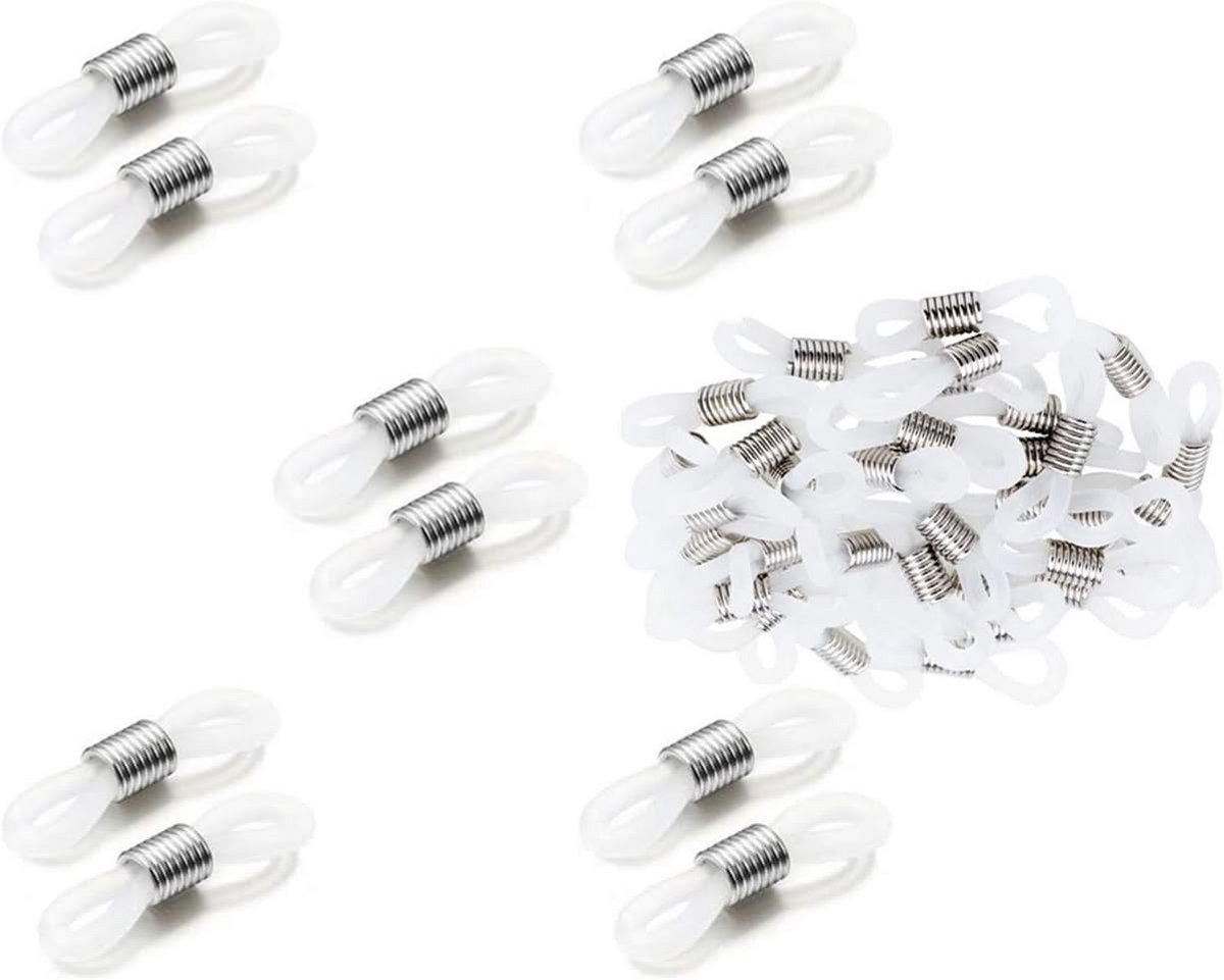 40 Stuks Verstelbare Brillenketting Eindstukken Set voor Bril en Zonnebril