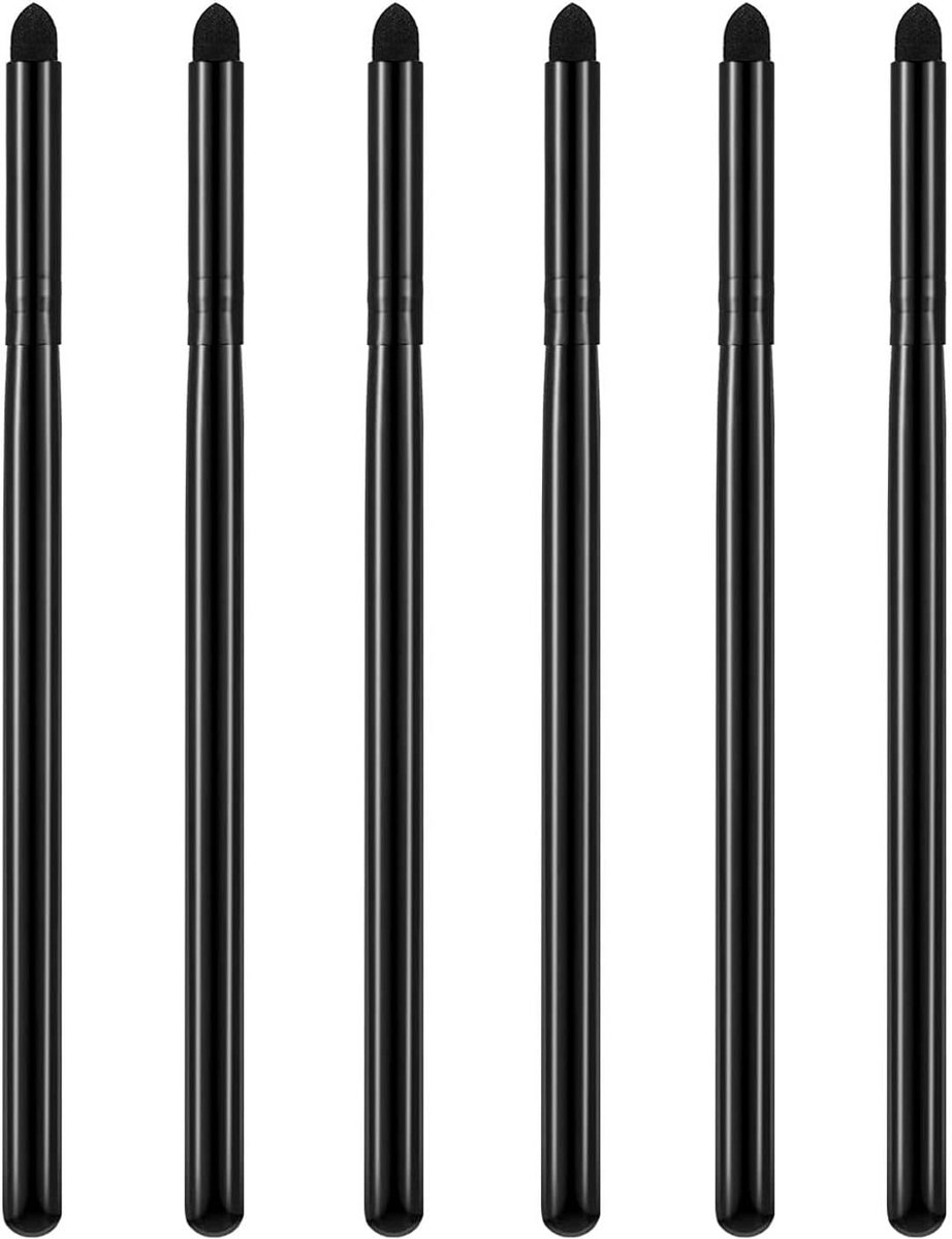 Set van 5 Zachte Oogschaduw Applicators en Uitveegborstels voor Eyeliner