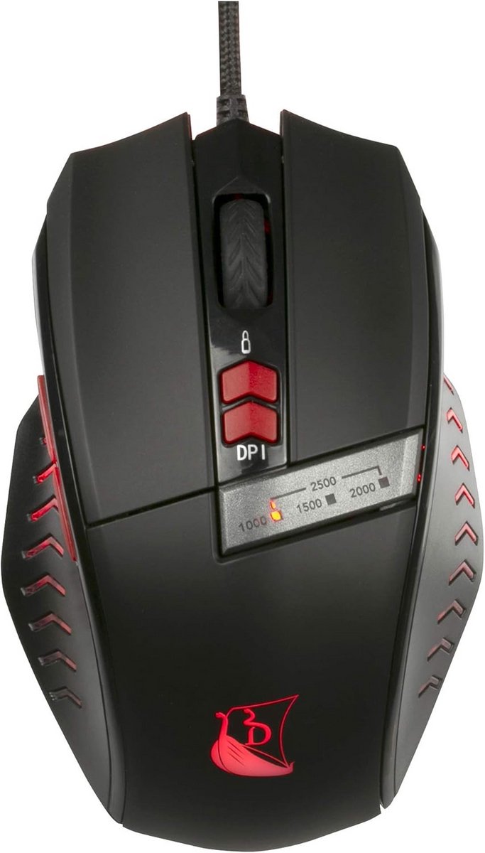 Draadloze Gaming Muis met Instelbare DPI en RGB Verlichting voor PC en Laptop