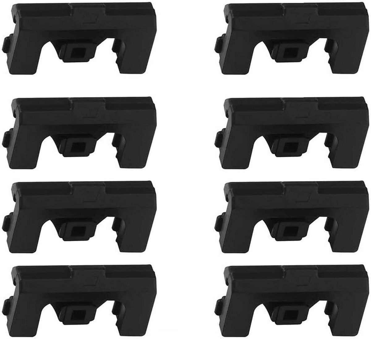 Set van 8 Rubberen Bumper Voetjes voor Airfryer Grillpan - Bescherm je Accessoires