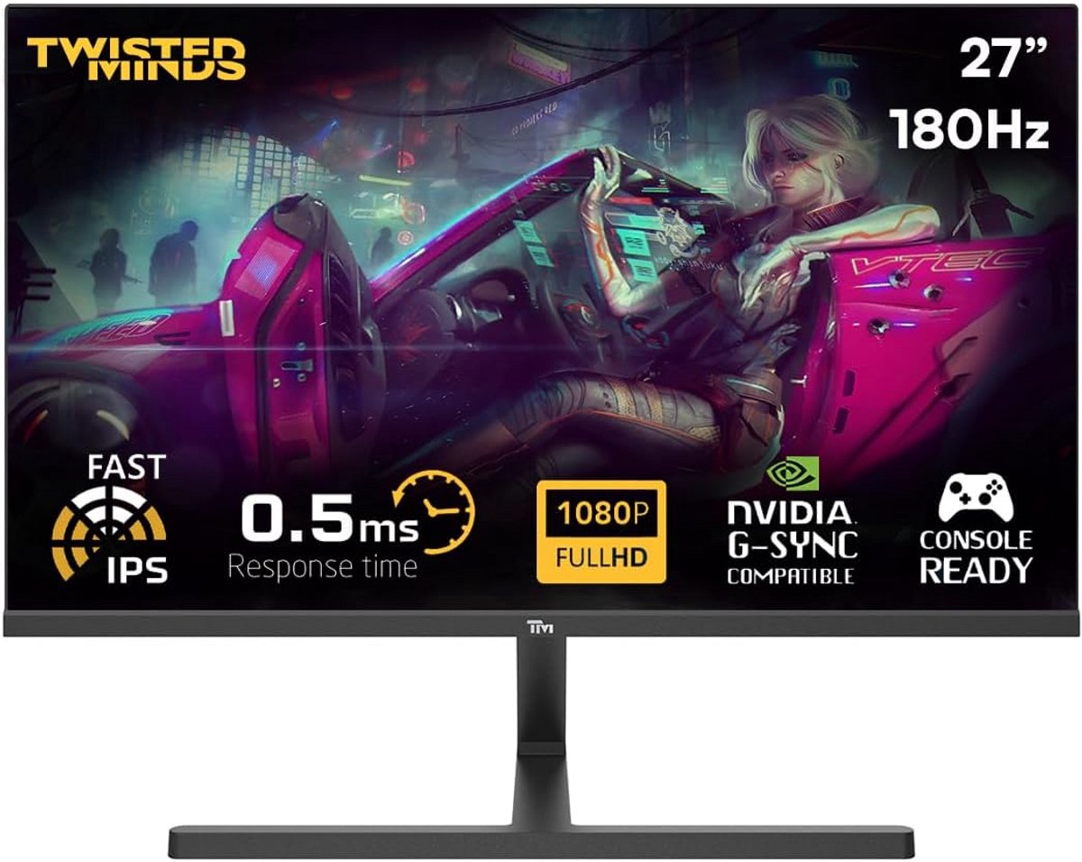 27 inch Gaming Monitor 180Hz FHD 0.5MS IPS Display