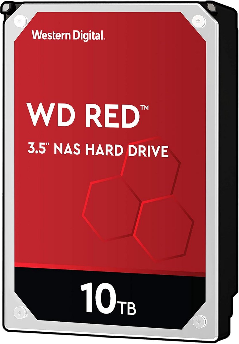 Interne NAS Harde Schijf 10 TB 3,5 inch voor Continue Gebruik