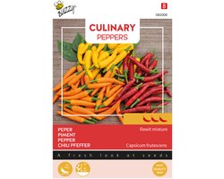 Buzzy Seeds Culinary Peppers Rawit Mix - Buzzy Culinary Peppers Rawit Mix