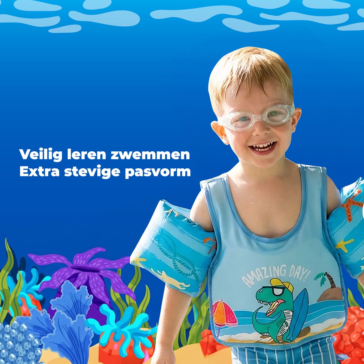 Puddle Jumper Zwembandjes - Zwemvest Kinderen - Peuter - 2 - 6 Jaar - 25 KG — afbeelding 3