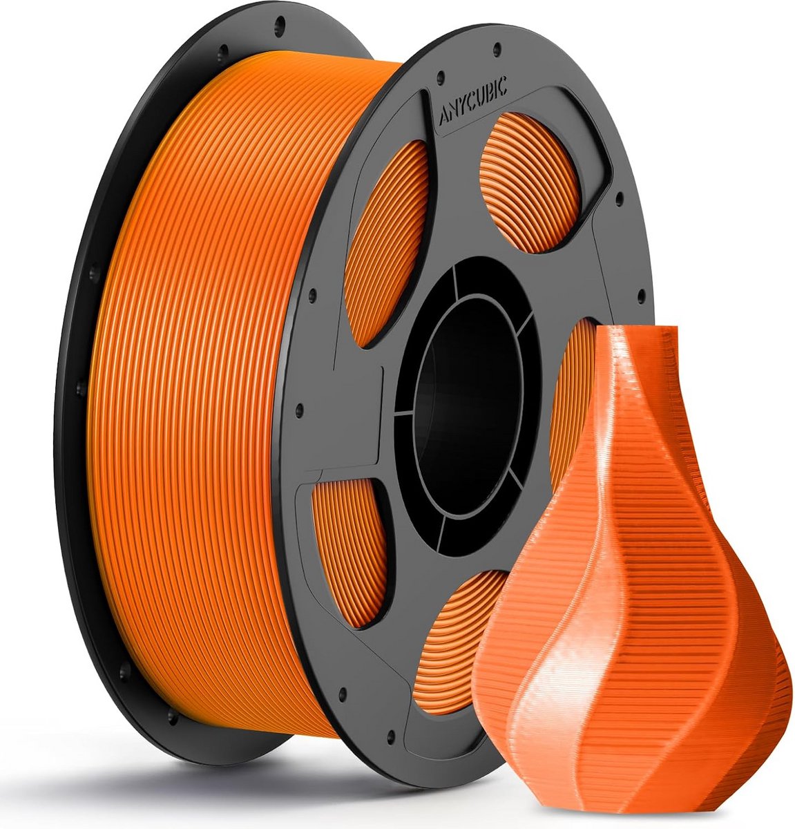 1.75 mm PLA 3D Printer Filament 1 kg Oranje met Hoge Nauwkeurigheid