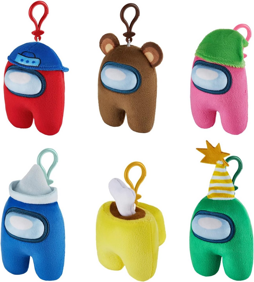 Pluche Sleutelhanger Knuffel 13cm - Verzamelbare Spel Karakters