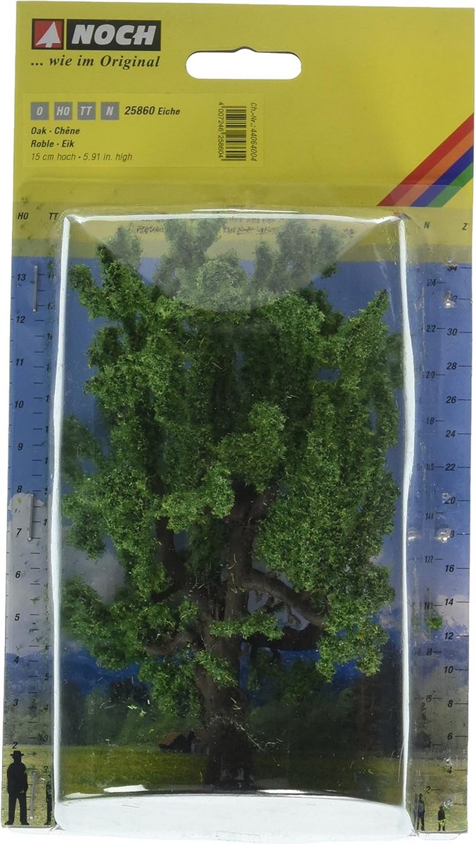 Model Eiken Boom voor Diorama en Landschapsbouw