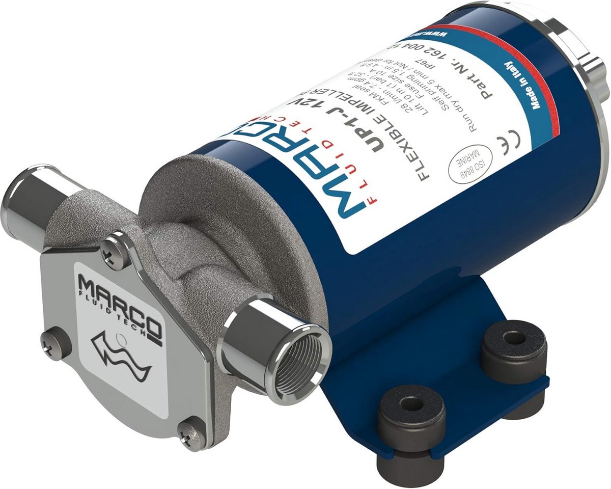 Zelfaanzuigende Elektrische Dompelpomp met Rubberen Loopwiel - 12V/24V