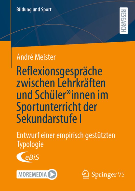 Bildung und Sport39- Reflexionsgespräche zwischen Lehrkräf ... - cover