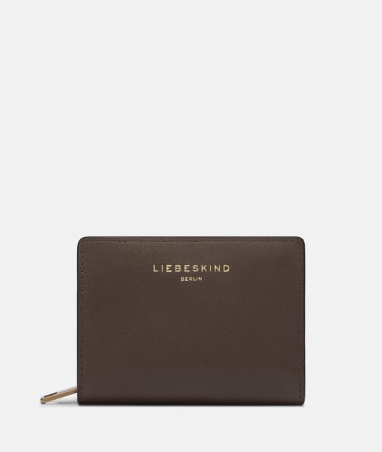 Liebeskind Berlin Basic Slam portemonnee voor dames, caramel, Large (HxBxT 10cm x 18.5cm x 2.5cm