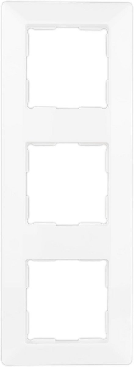 3-voudig wit frame Quadro schakelprogramma