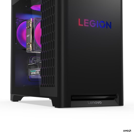 Lenovo Legion T5 30AGB10 90YJ0094MH - Gaming PC - NVIDIA RTX 5060 Ti 8gb - 1080p-1440p - Ryzen 5 7600 - 32 GB DDR5 - 1 TB SSD - Wi-Fi 7 - Windows 11 Home