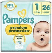 Pampers Premium Protection Luiers Maat 1 2-5 KG 26 Stuks