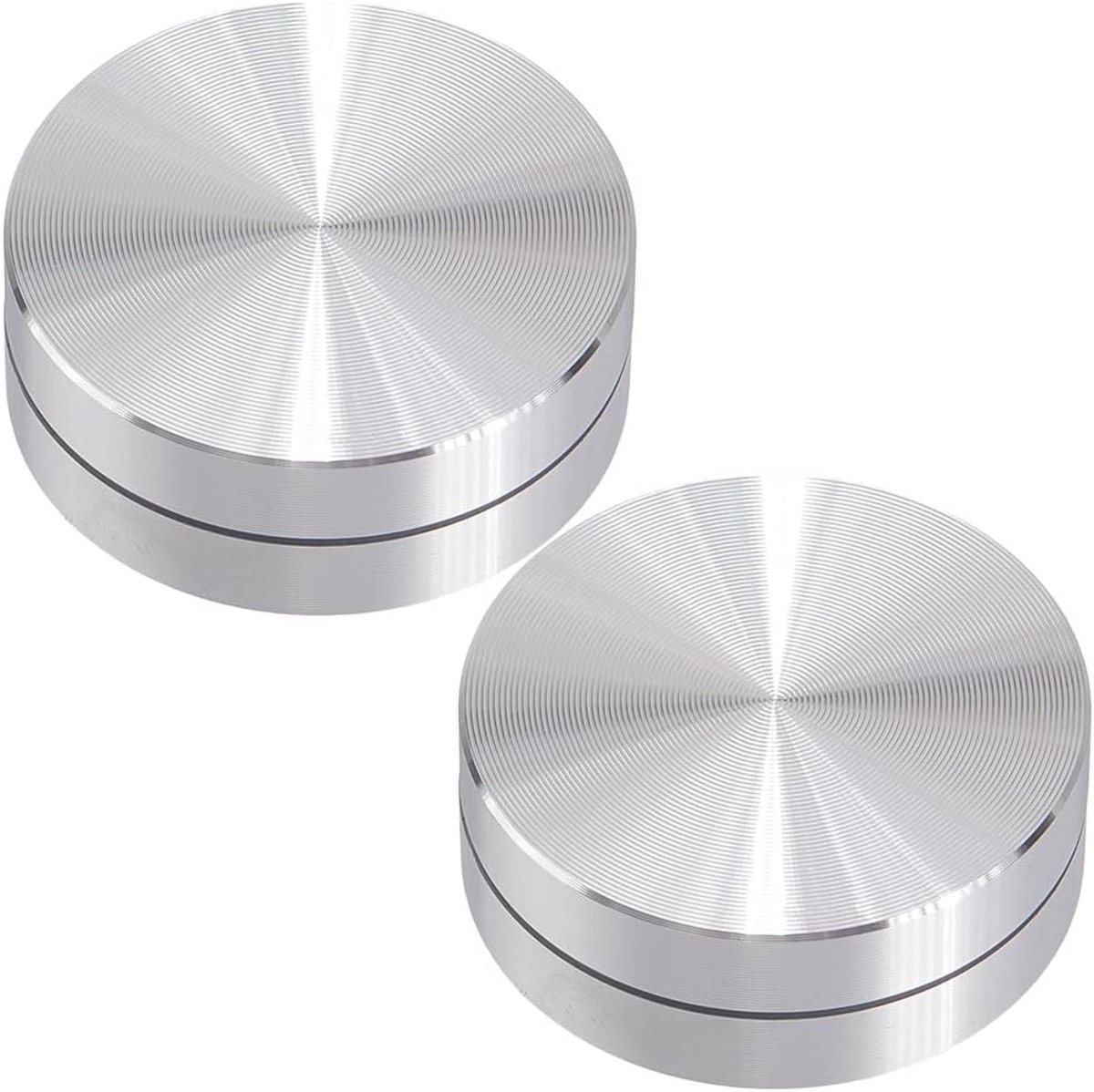 2 Stuks Roterende Draaiplateau voor Keramiek en Kunstnijverheid Aluminium Basis