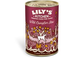 Lily's Kitchen Hondenvoer Nat Wild Campfire Stew Hert - Fazant - Zalm - 400 gr