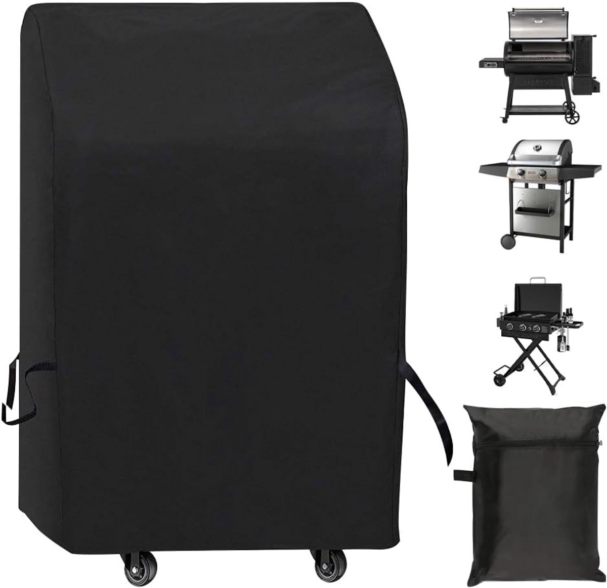 Weerbestendige Afdekhoes voor Gasbarbecue 82x66x110 cm Waterdicht