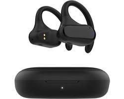 SNJY® Bone Conduction Headphone - Sporthoofdtelefoon Draadloos - Sport Oordopjes - Hardloop Oortjes - Zwart