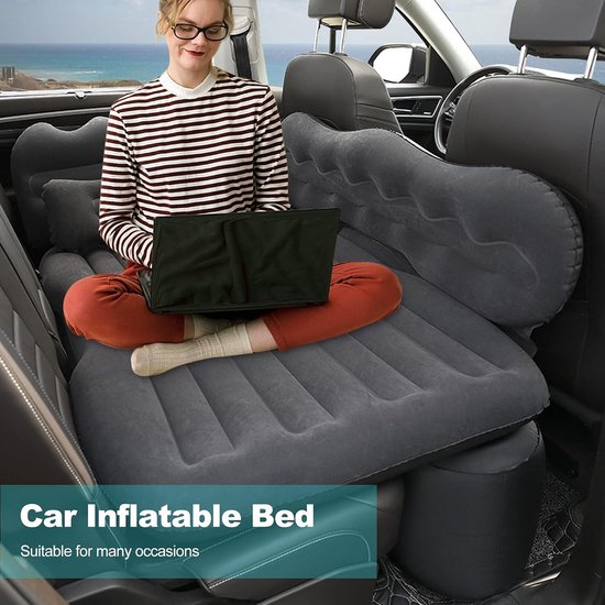 Opblaasbaar Luchtmatras voor Auto (2 Persoons) - Geschikt voor SUV/MPV, Camping en Reizen van Merkloos — afbeelding 2