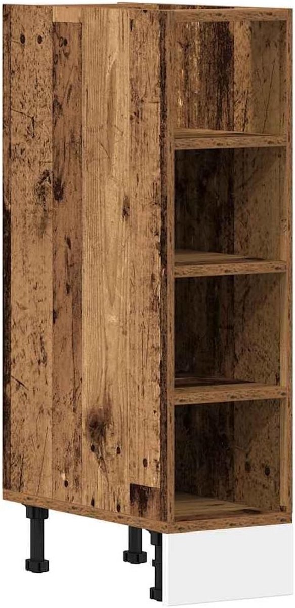 Onderkast Keuken Opbergkast Hout 20x44.5x81.5cm