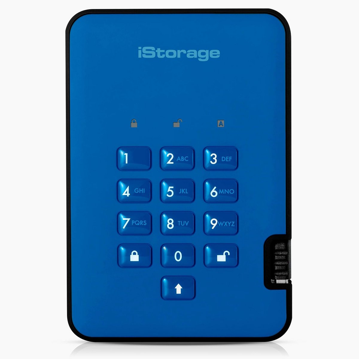 3TB Externe Harde Schijf - PIN Beveiligd en Waterdicht - Hardware Encryptie