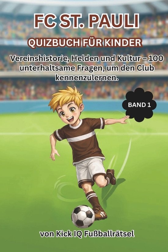FC ST PAULI Quizbuch für Kinder - cover