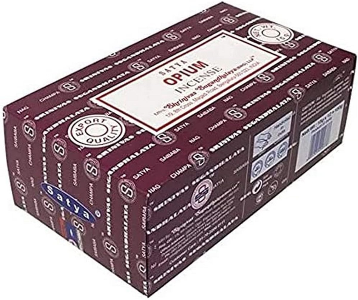 Handgerolde Masala Dhoop Wierookstokjes met Opiumgeur - 15 gram