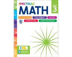 Omslag van Spectrum Math Workbook, Grade 3