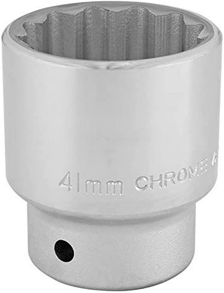 Stevige 3/4 Inch Vierkante Aandrijving 12-Kantige Dopsleutel (41mm) Blauw