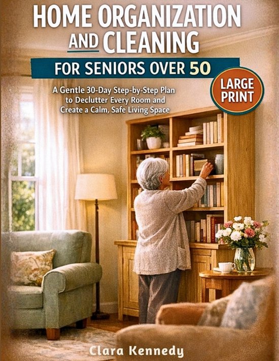 Home Organization and Cleaning for Seniors Over 50 - cover
