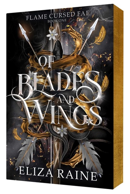 Flame Cursed Fae- Of Blades and Wings - cover