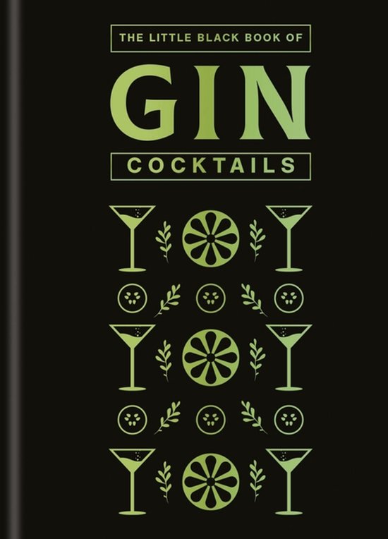 The Little Black Book Of Gin Cocktails - cover
