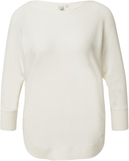 Q/S designed by - Dames pull - Maat XL - Vrouwen - wit - Viscose