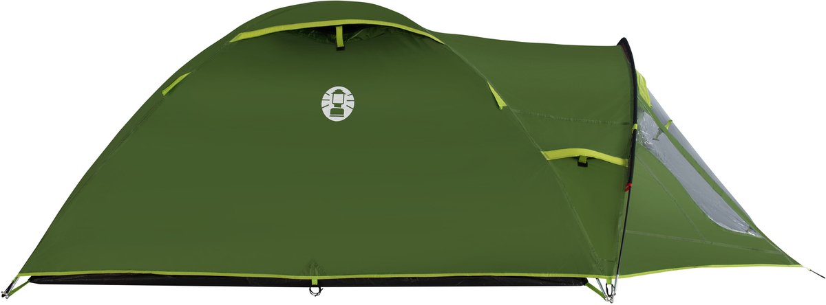 Coleman Darwin 2 Plus BlackOut Tent – 2 Persoons koepeltent - Blackout Bedroom technology – Met luifel - Groen – foto 3