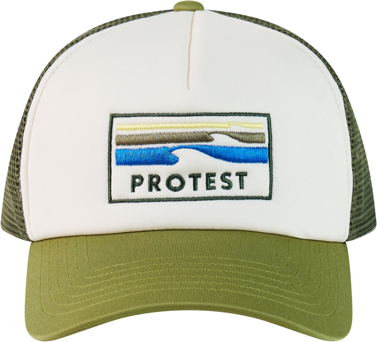 Protest PRTTeasal Trucker cap Heren Pet Normale pasvorm Groen